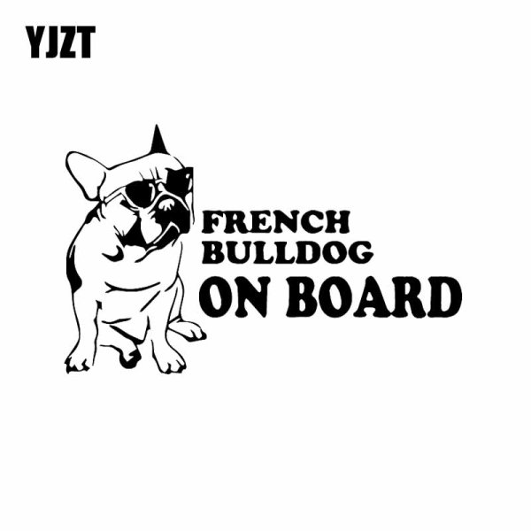 Морда бульдога наклейки