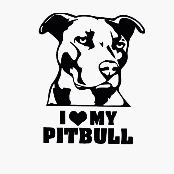 Бульдог стикер