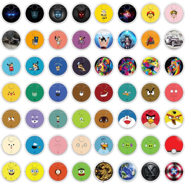 Робот пылесос наклейки глазки