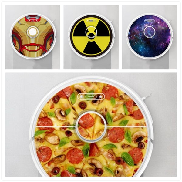 Наклейки на робот пылесос Roborock