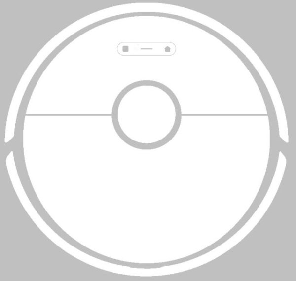 Xiaomi mi Robot Vacuum Cleaner 1s наклейка