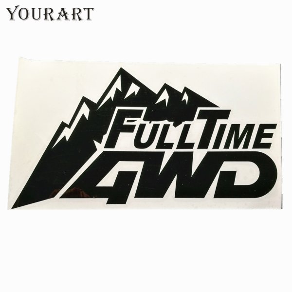 4wd Full time наклейка на авто