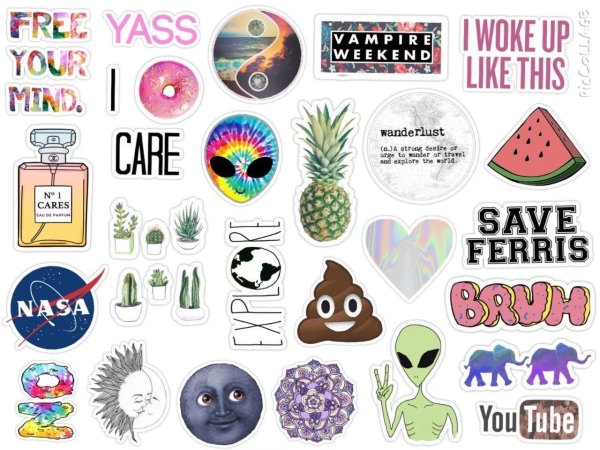 Классные наклейки