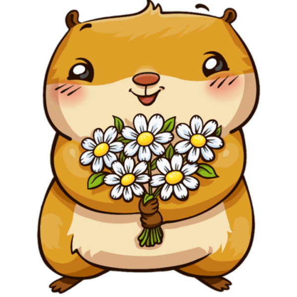 Хомяк Сеня Стикеры