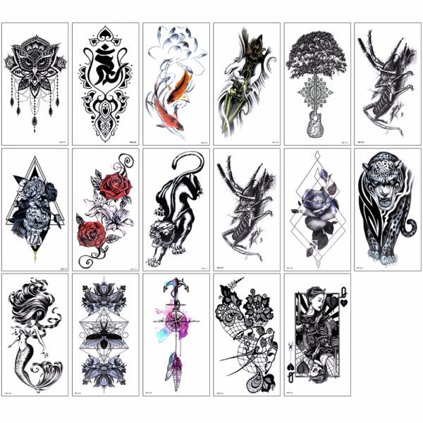 Временные Татуировки наклейки