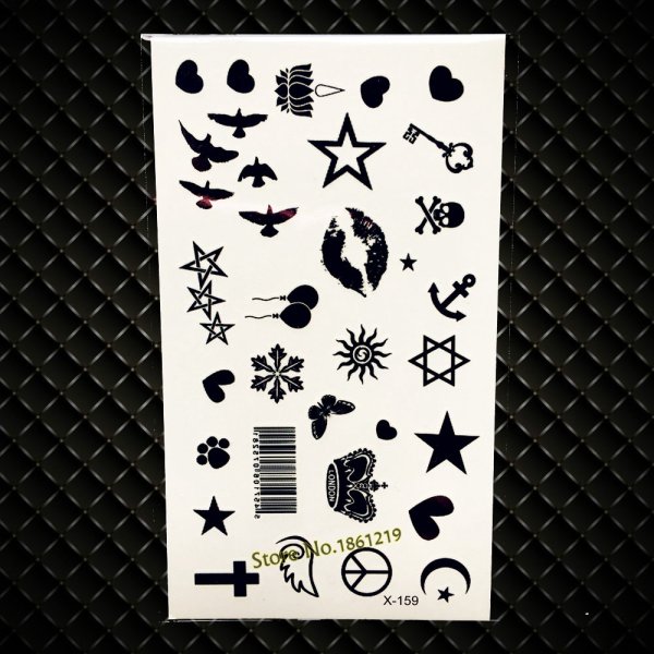 Переводные тату небольшие