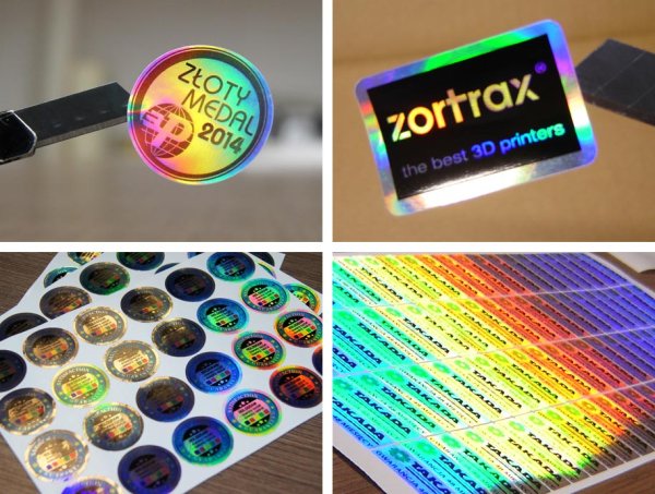 Голографическая этикетка