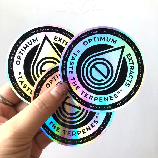 Голографические наклейки