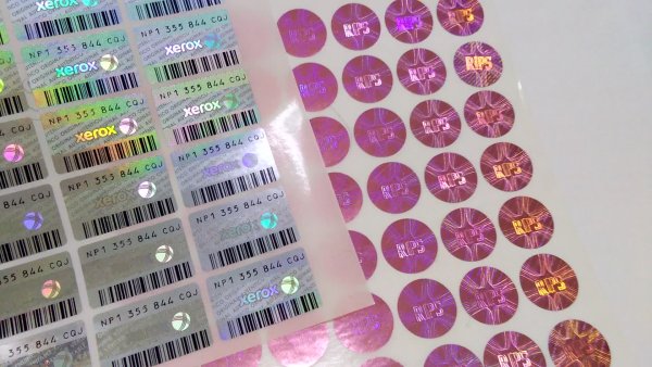 Наклейки голограмма