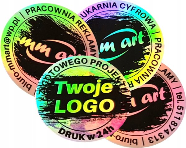 Голографические Стикеры