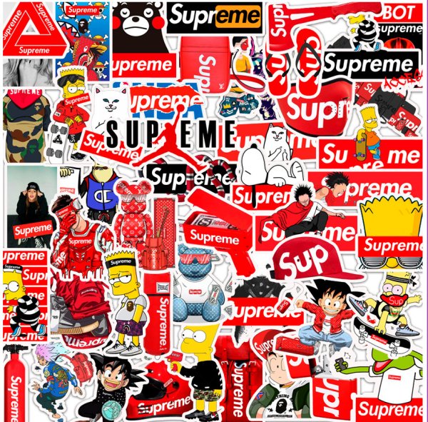 Стикербомбинг Суприм