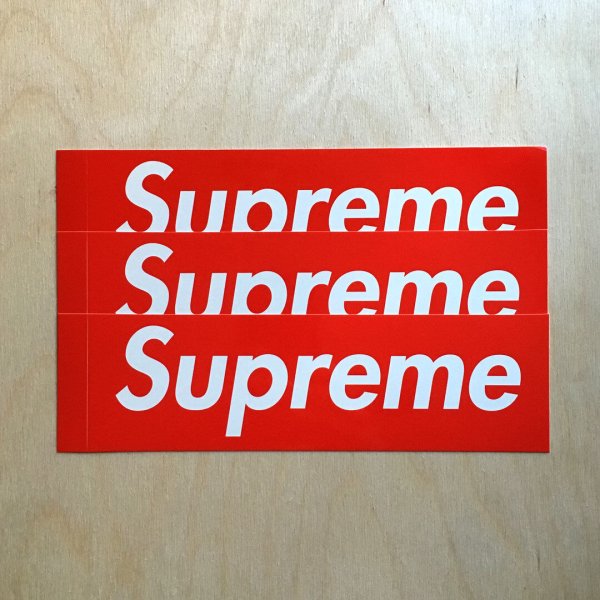 Наклейки Суприм