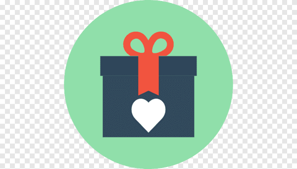 Стикер подарок