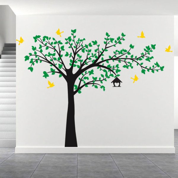 Наклейка на стену большая дерево