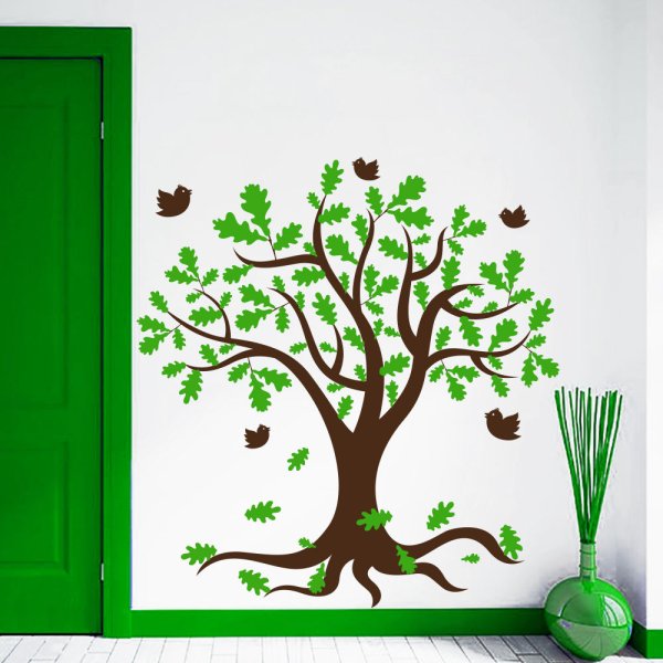 Наклейка дерево