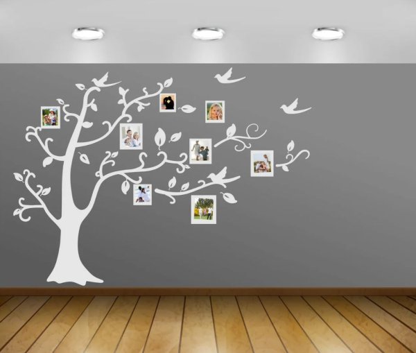 Наклейки на стену семейное дерево