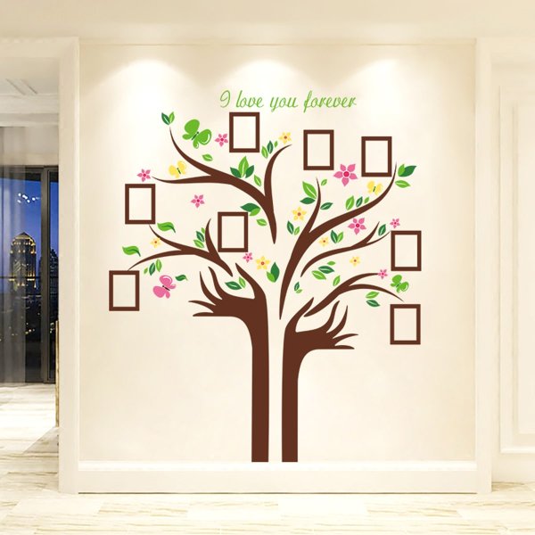 Наклейки на стену семейное дерево