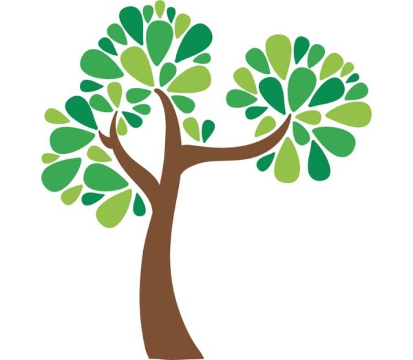 Наклейка дерево