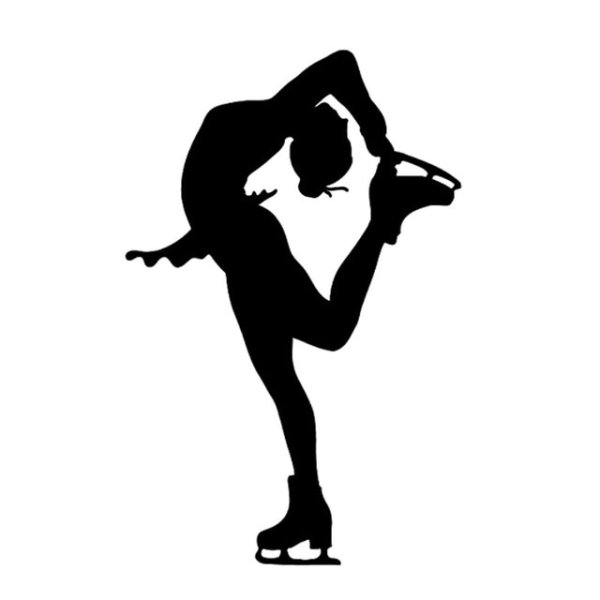 Фигурное катание силуэт