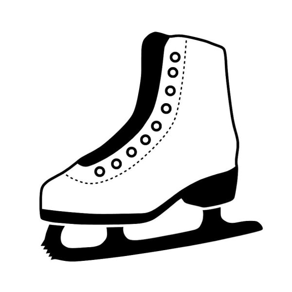 Коньки для срисовки