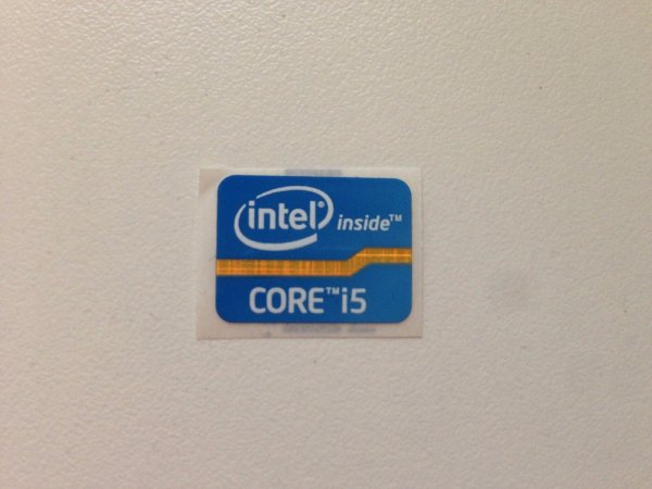 Наклейка процессора Intel Core i5