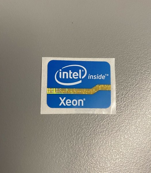 Наклейки Intel inside Retro