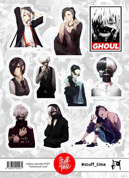 Наклейка Tokyo Ghoul