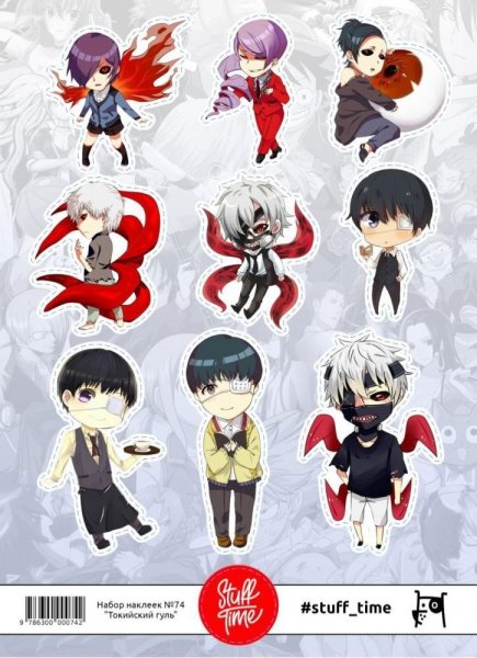 Наклейка Tokyo Ghoul