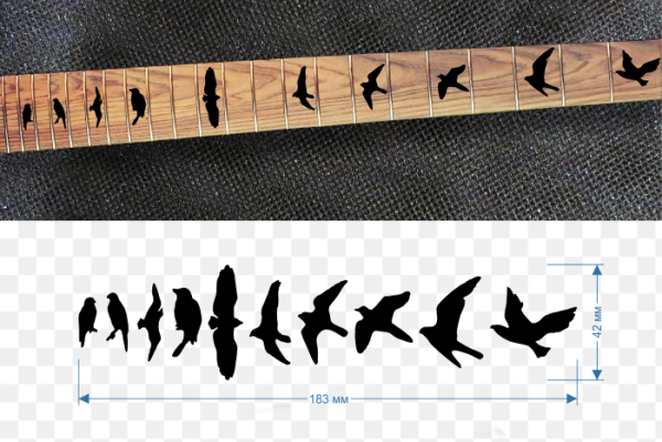 Наклейка гриф