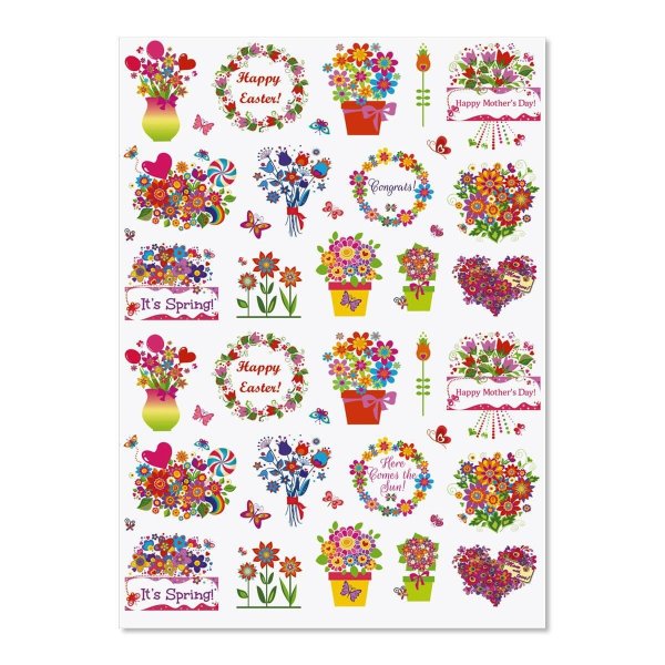 Сердечки с пожеланиями