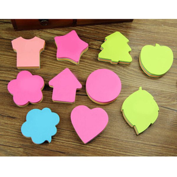 Бумага для заметок фигурная