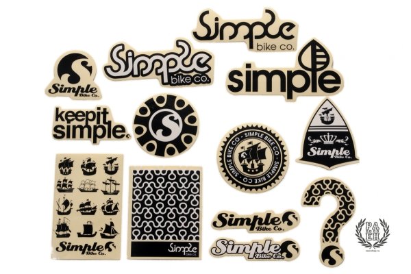 Наклейки simple simple