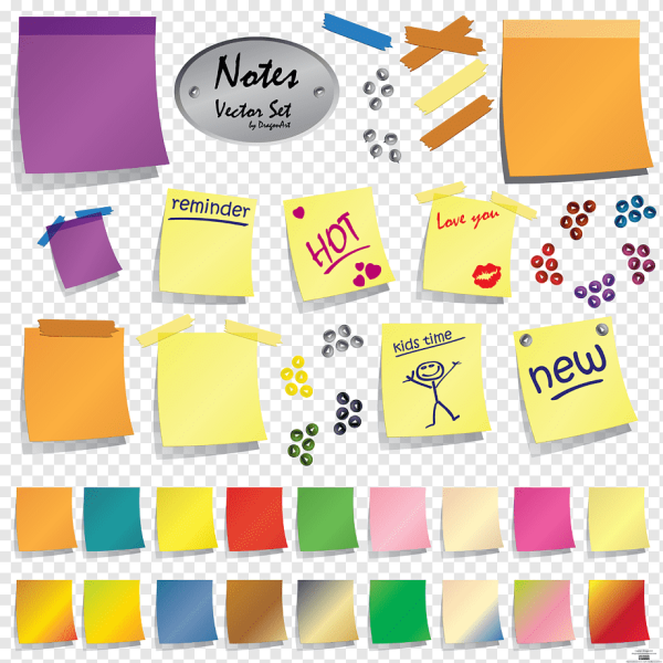 Стикеры напоминалки