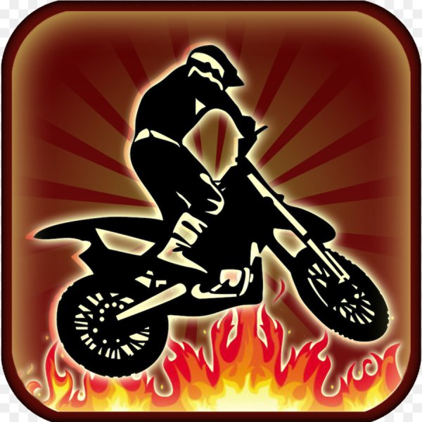 Стилизованный мотоцикл