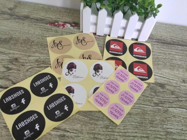 Наклейки со своим принтом