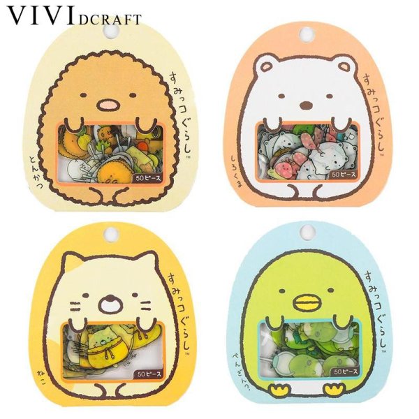 Sumikko Gurashi наклейки котика