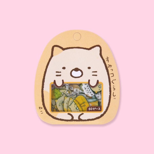 Sumikko Gurashi Стикеры котик