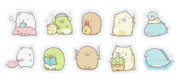 Sumikko Gurashi персонажи