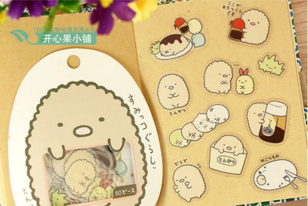 Sumikko Gurashi Стикеры мишки