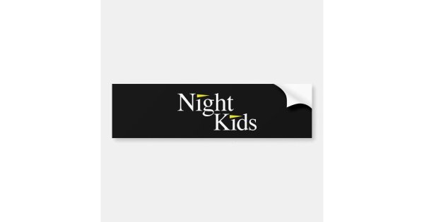Night Kids Инициал ди наклейка