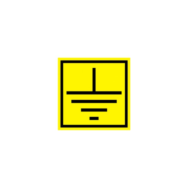 Символ заземления 20х20мм ИЭК(96)