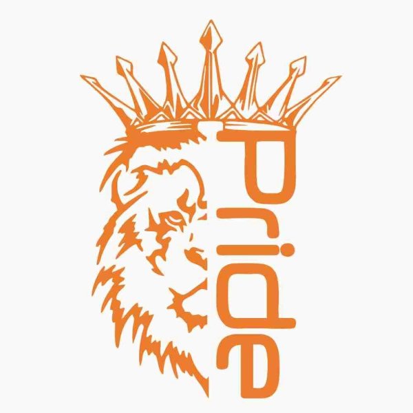 Лев с короной Прайд