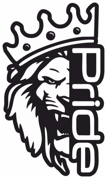 Pride Лев наклейка