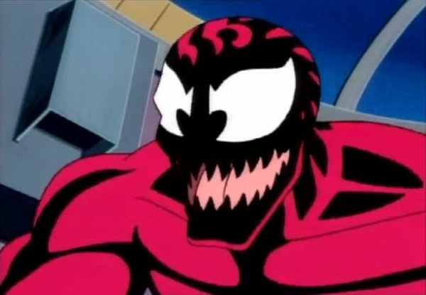 Карнаж из мультика человек паук 1994