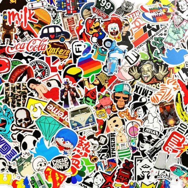 Стикер 50 на 50