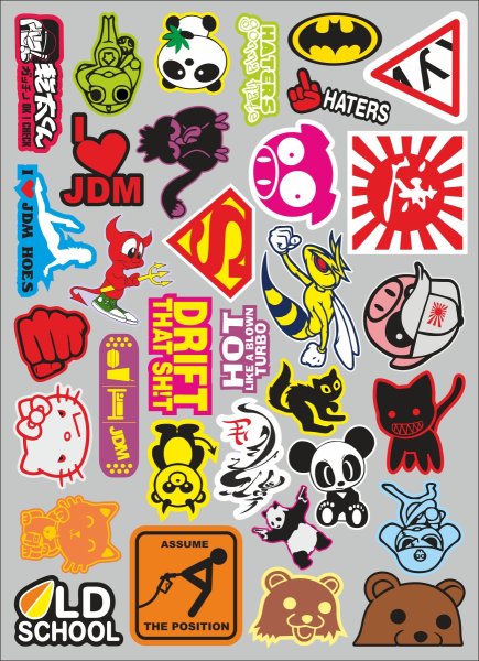 Рисунки для наклеек