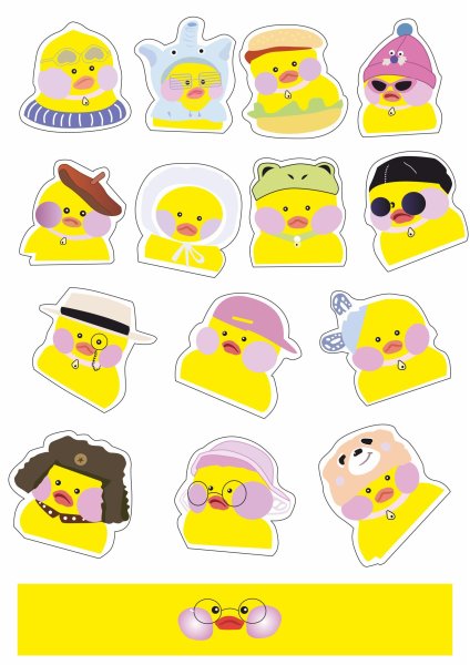 Блокнот уточка лалафанфан