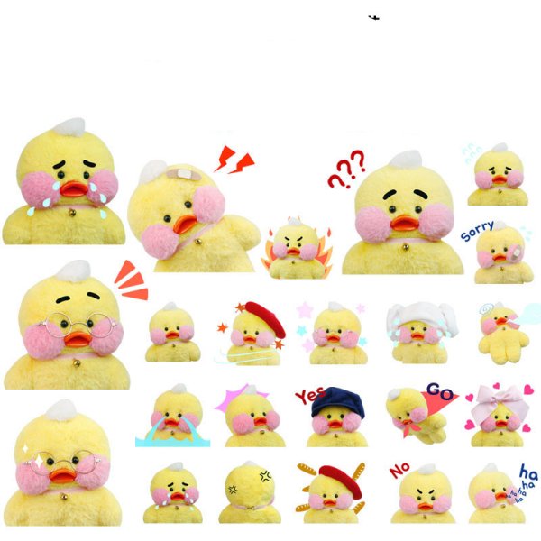 Наклейки уточка