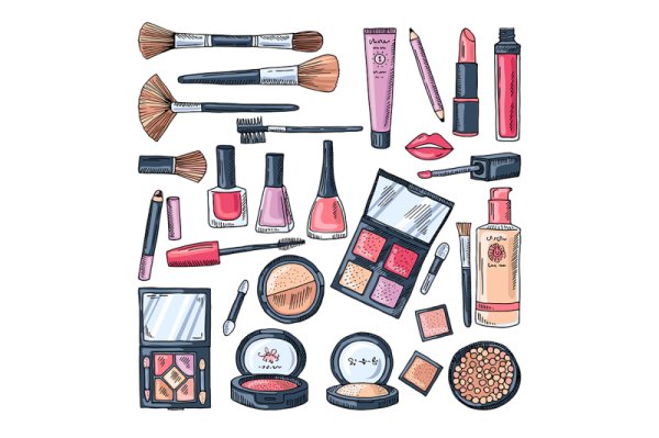 Стикеры косметический