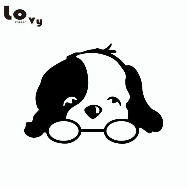 Стикер собака